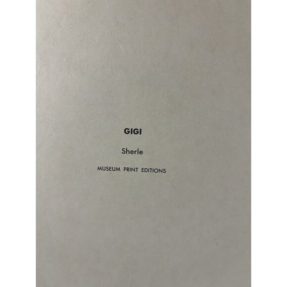 Sherle Big Eye Litho Prints Gigi & Jaque Museum Editions 14 x 11 Unframed 1960s - Picture 7 of 8